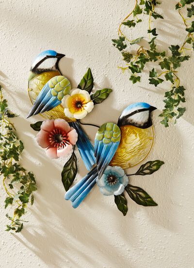 Charmig v&auml;ggdekoration 