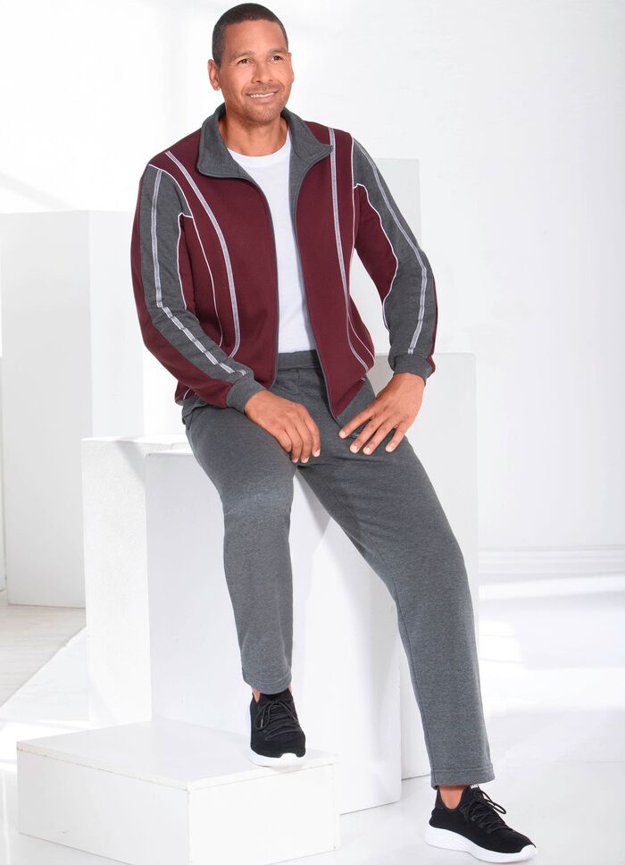 Fritidsdress med elastiska &auml;rmmuddar 