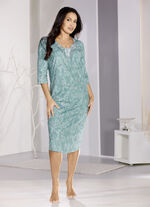 Nattlinne, vadlång och 3/4-ärmar 