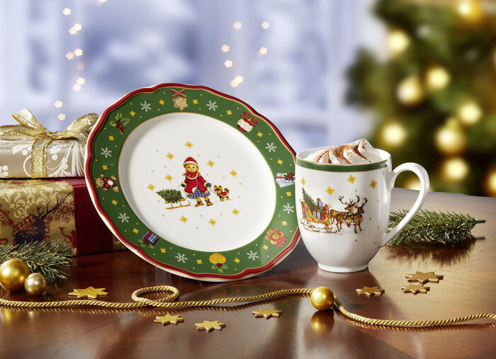 4-delad kuvertset fr&aring;n Hutschenreuther GR&Ouml;N