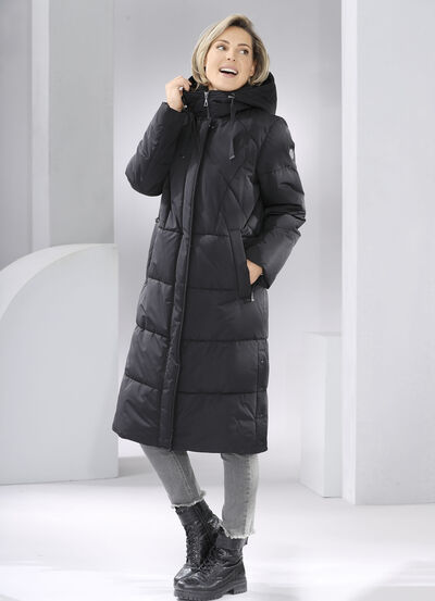 Dunkappa med fast huva 