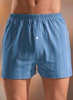 Fyrpack boxershorts, med ficka, enf&auml;rgade med r&auml;nder 
