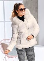 V&auml;ndbar jacka med fast huva 