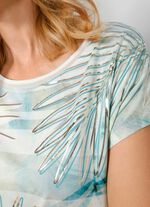 Skjorta med blomm&ouml;nster 