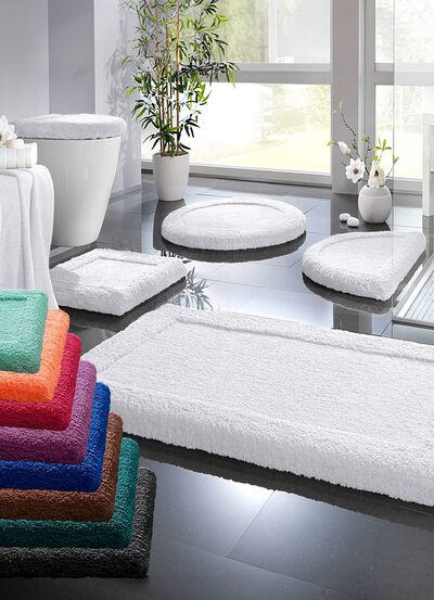 Premium badrumsset i superfin mikrofiber 