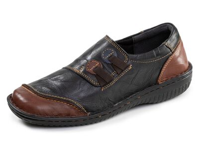 ELENA EDEN, klassiska damtofflor, vidd G, med uttagbar fotb&auml;dd 