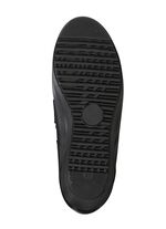 ELENA EDEN tofflor av nappal&auml;der och pr&auml;glat lack SVART