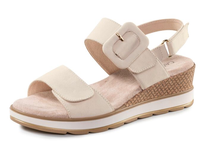 ELENA EDEN sandaler av fint nubuckl&auml;der 