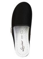 Laurina, tv&aring;pack, klassiska damtofflor, bredd G, tillverkade av meshmaterial 1X BORDEAUX, 1X SCHWARZ