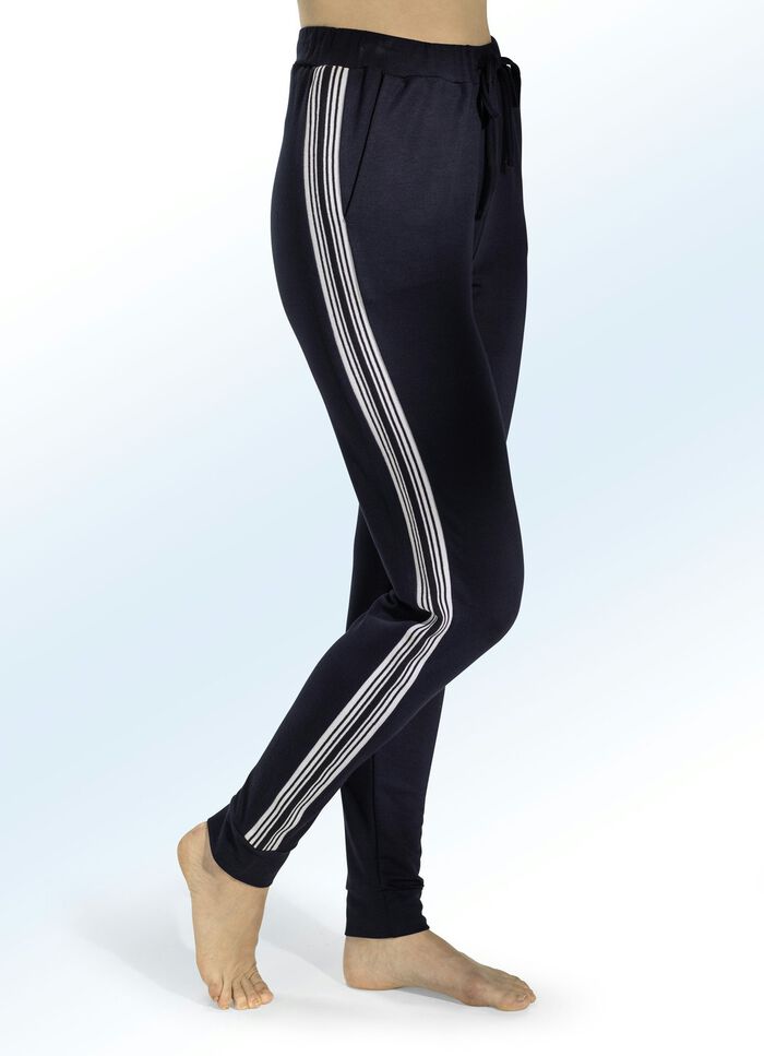 Byxor med helelastisk midja 