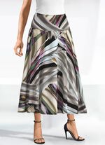 Kjol i ljus tallrikform 