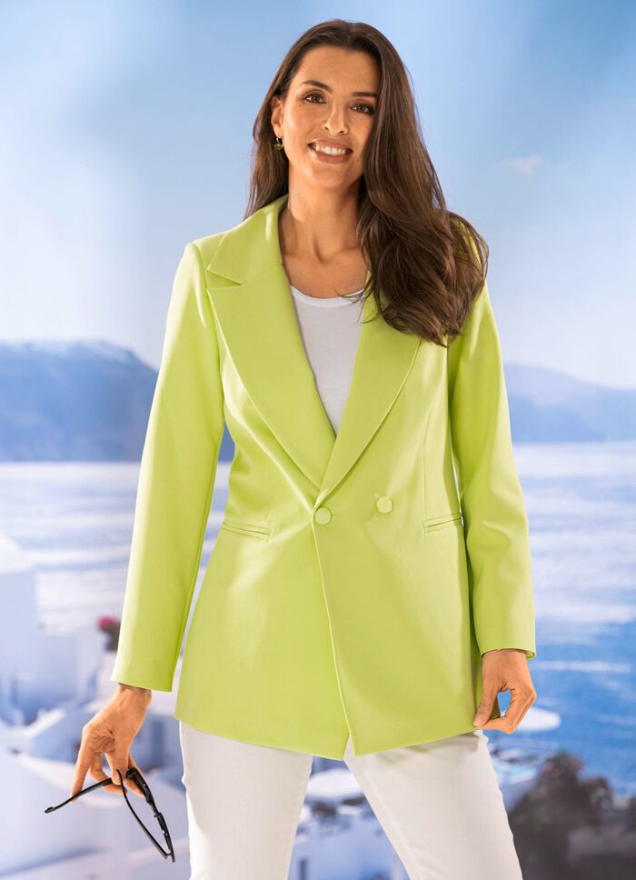 kavaj med lapelkrage 