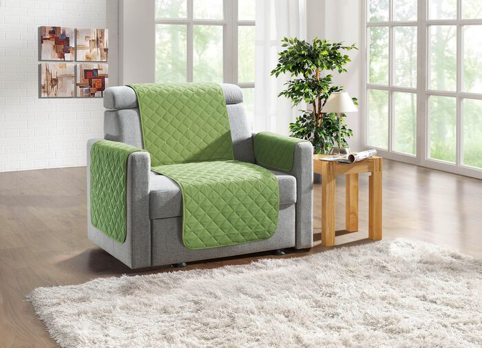 Hemtillbeh&ouml;r med fl&auml;ckskydd GR&Ouml;N