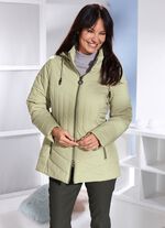 Jacka med avtagbar huva 