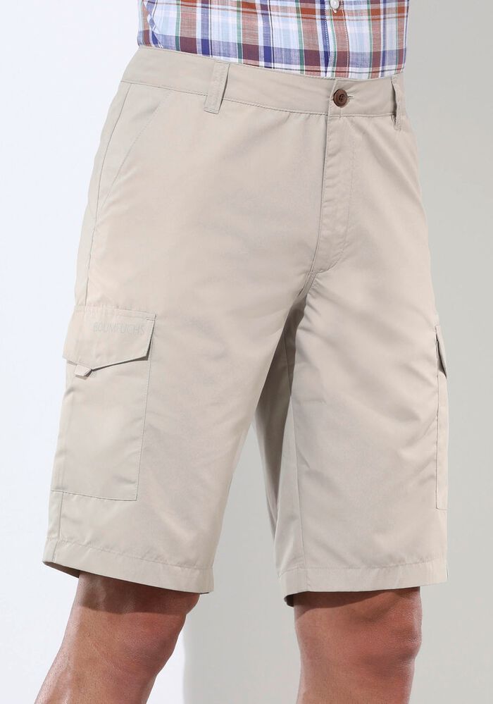 Bermudashorts med cargofickor i 3 f&auml;rger 