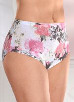 Paket med fyra trosor med res&aring;r i midjan 