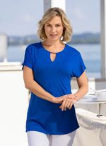 Skjorta med V-sprund 