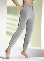 Mysiga och varma byxor GRÅSPRÄCKLIG