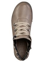 ELENA EDEN skosko med sn&ouml;rning och vadderad skaftkant i textil 