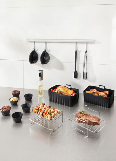 19-delat tillbehörsset för airfryers 