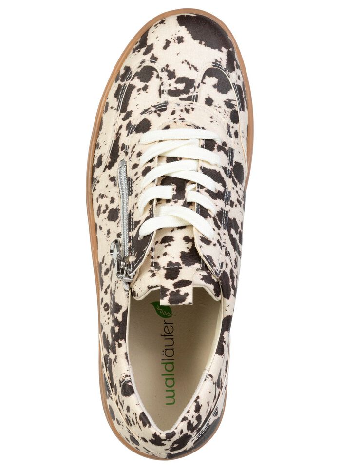 Waldl&auml;ufer, moderiktiga damsneakers, bredd H, med uttagbar fotb&auml;dd BRAUN