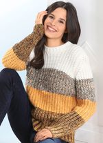 Tr&ouml;ja i grovstickad kvalitet 