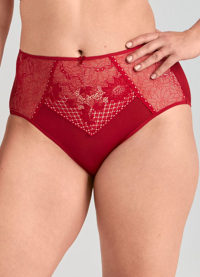 Miss Mary trosor med fodrad elastisk spets ROT