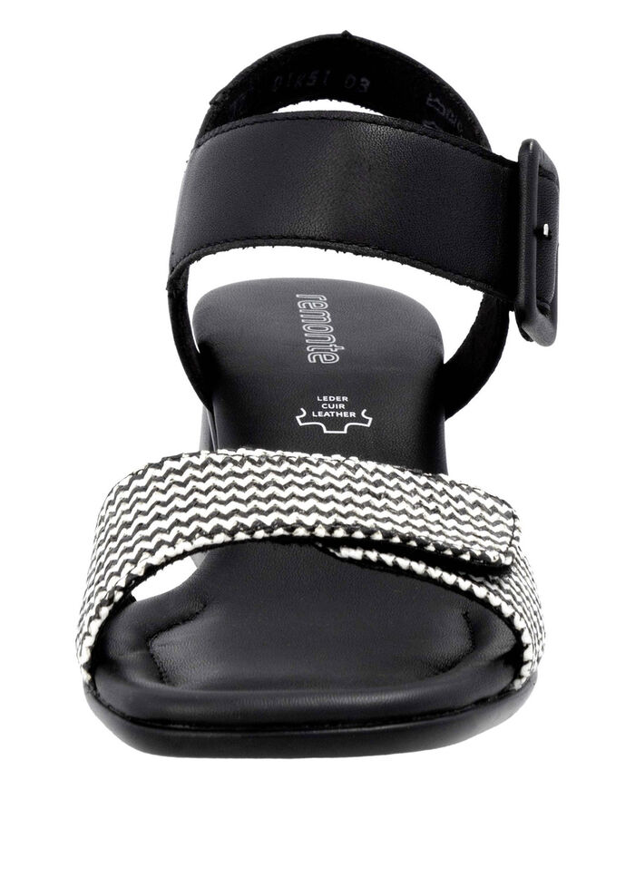 Remonte sandal med flätade detaljer, 