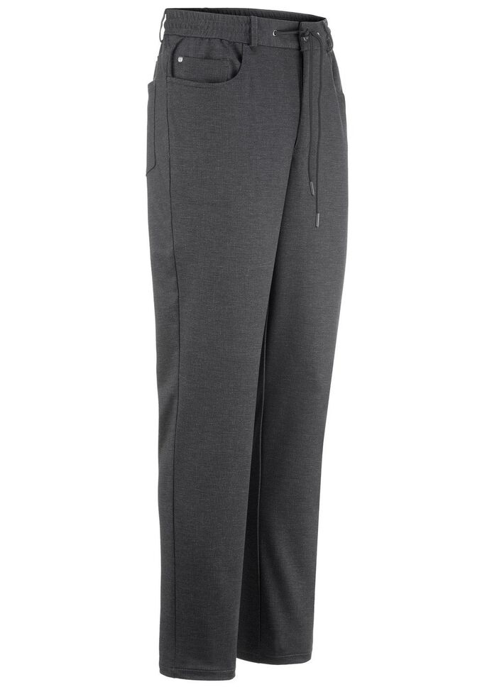 Superstretch byxor ANTHRAZIT MELIERT