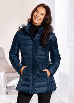 Jacka med avtagbar huva 