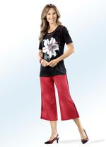 Kjolbyxor med trendiga kontrastpasspoer R&Ouml;D SVART