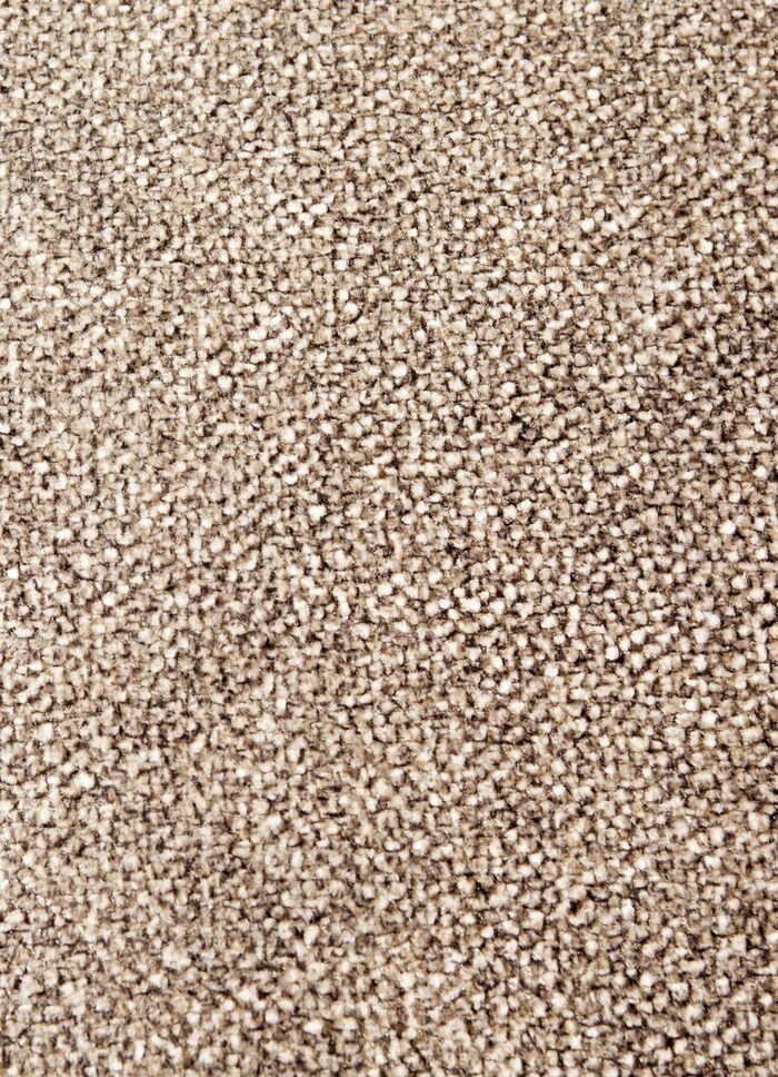 Hemaccessoarer med kedjad finish i melangelook NATUR