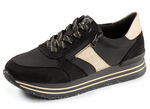 Remonte, trendiga damsneakers, vidd G, med uttagbar fotbädd, 