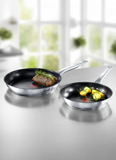 Tefal rostfria pannor i professionell kvalitet, , large