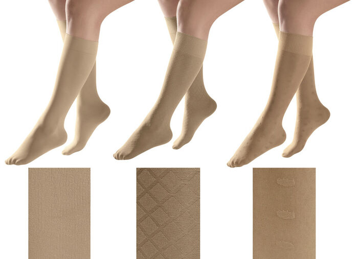 medosan kompressionsknästrumpor BEIGE