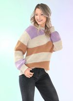 Tr&ouml;ja i p&auml;rlhugg KR&Auml;M-KAMEL-LILA