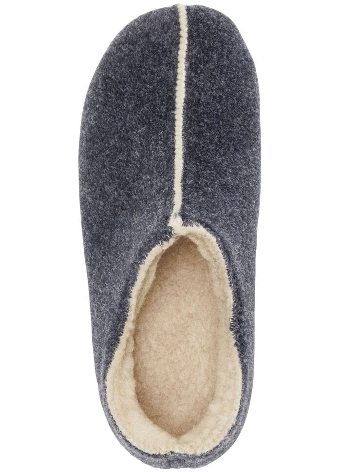 Laurina filttofflor tillverkade av återvunnen polyester MARIN