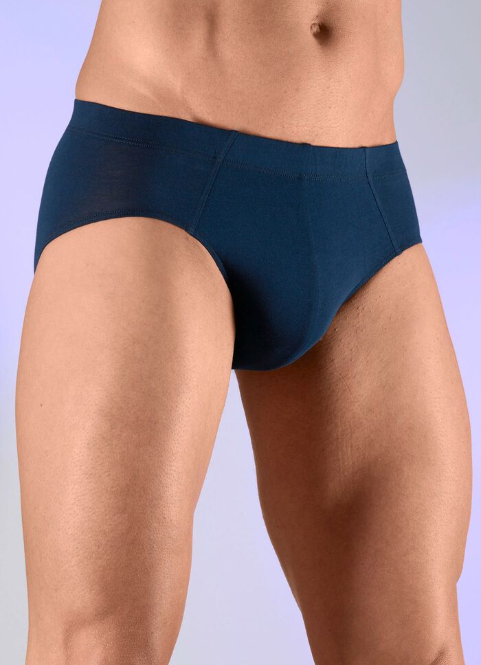 Schiesser, trepack kalsonger med elastisk midja 