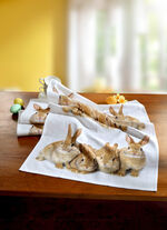 Bunny k&ouml;kshanddukar paket med 2 