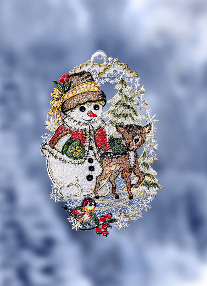 Fönsterbild ”Snö 