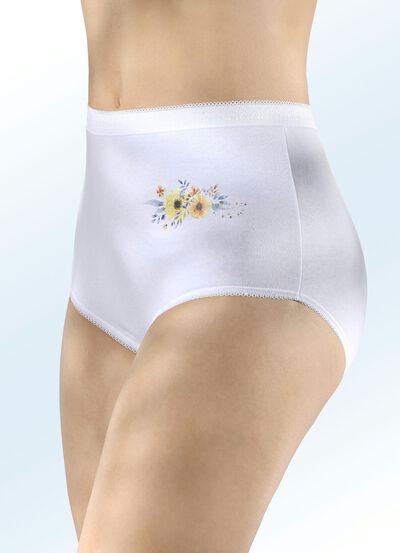Fem-pack trosor med elastisk midjeresår, , large