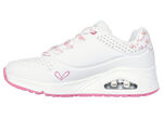 SKECHERS sneakers med snörning med sött hjärttryck, 