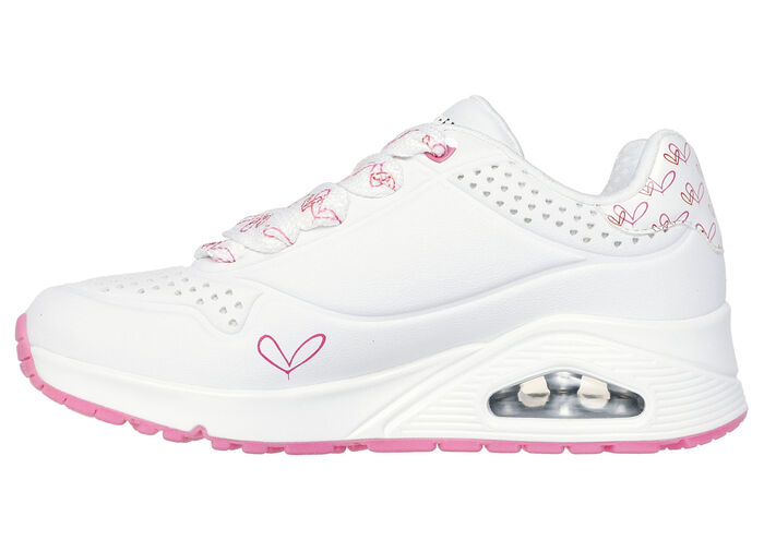 SKECHERS sneakers med snörning med sött hjärttryck, 