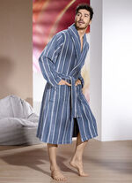 Badrock med randig design, 