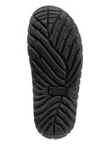 GINO GALANTE, klassiska herrmuffor, tillverkade av l&auml;der SVART-CHIANTI