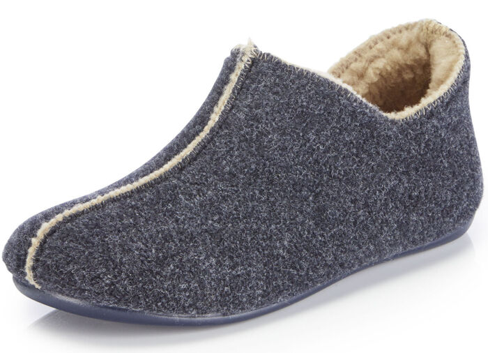 Laurina filttofflor tillverkade av återvunnen polyester MARIN