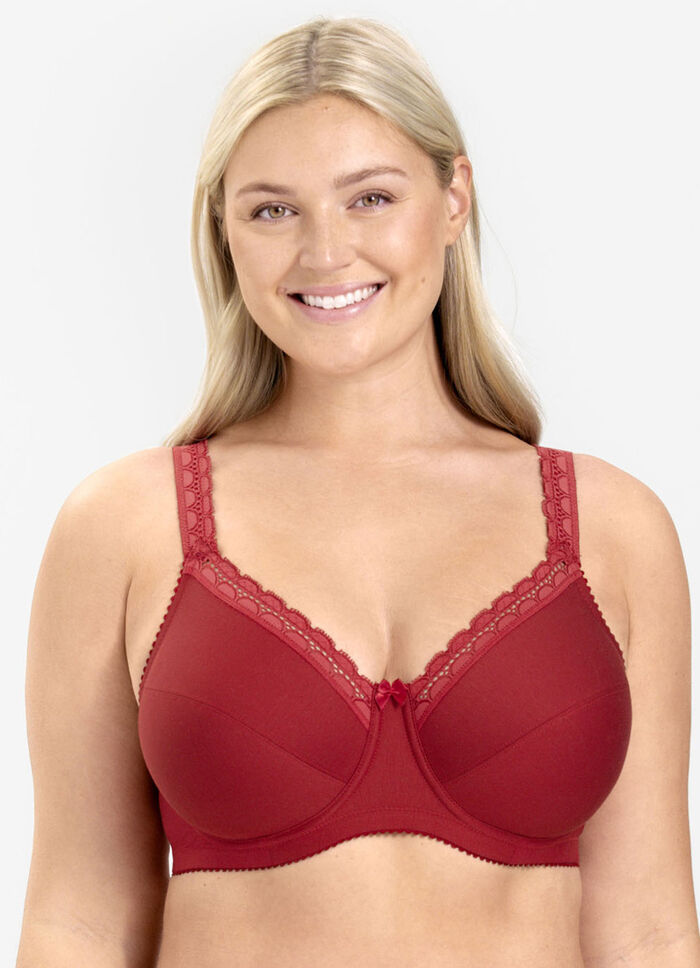Miss Mary bygel-bh med hög bomullshalt 