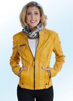 Kort skinnjacka fr&aring;n "Cabrini" 