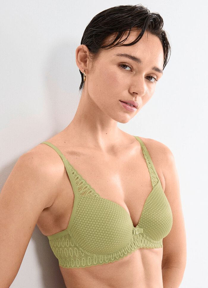 Triumph Aura Spotlight bygel-bh med elastisk spets 