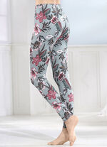 Laurina tvåpack leggings med bekväm resår i midjan 